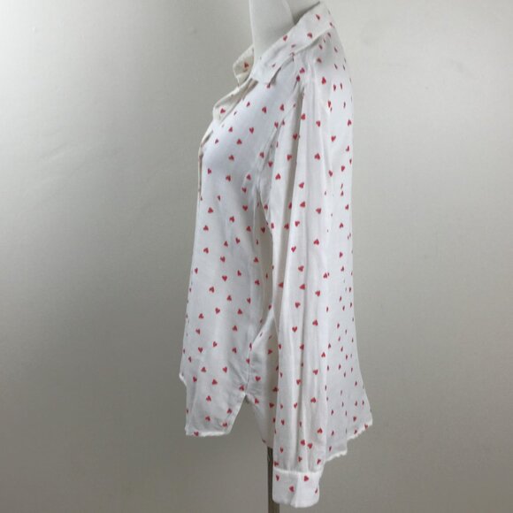 Lucky Brand Heart Button Up Shirt s - Picture 4 of 10